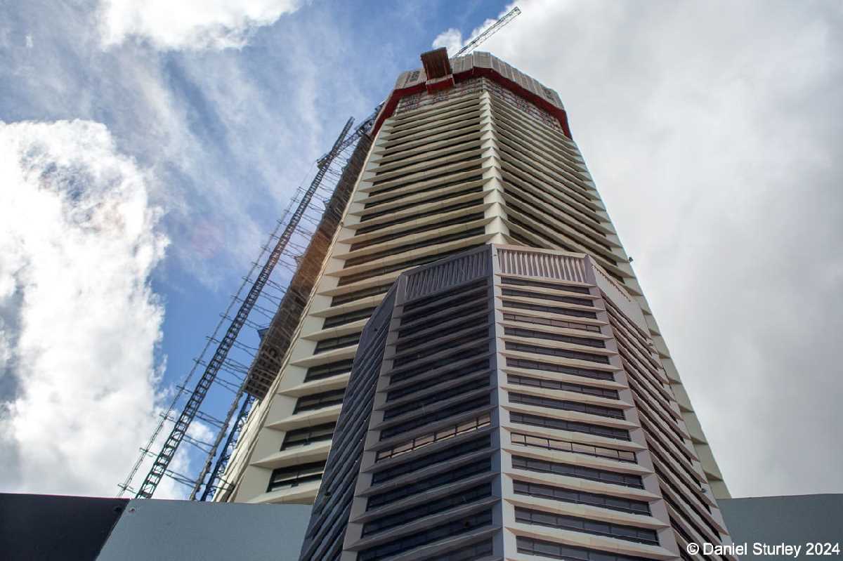 Construction of The Octagon - April 2024 Update