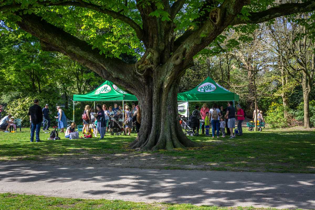 April in Kings Heath Park.