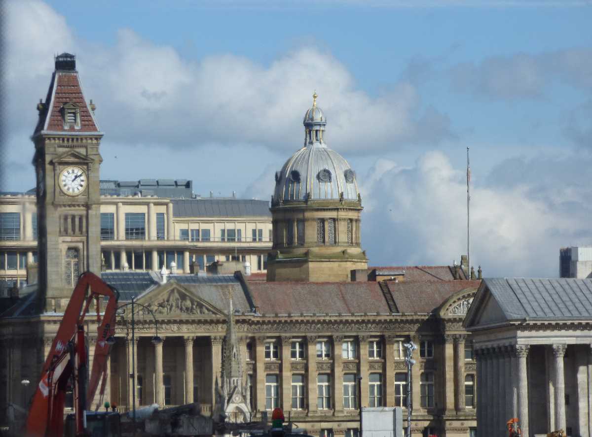 The exterior buildings of the Birmingham Museum & Art Gallery