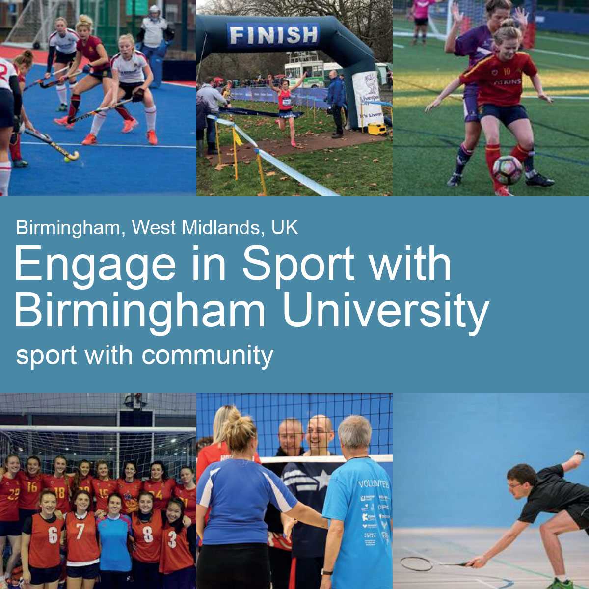 Engage in Sport - a special feature on Birmingham University