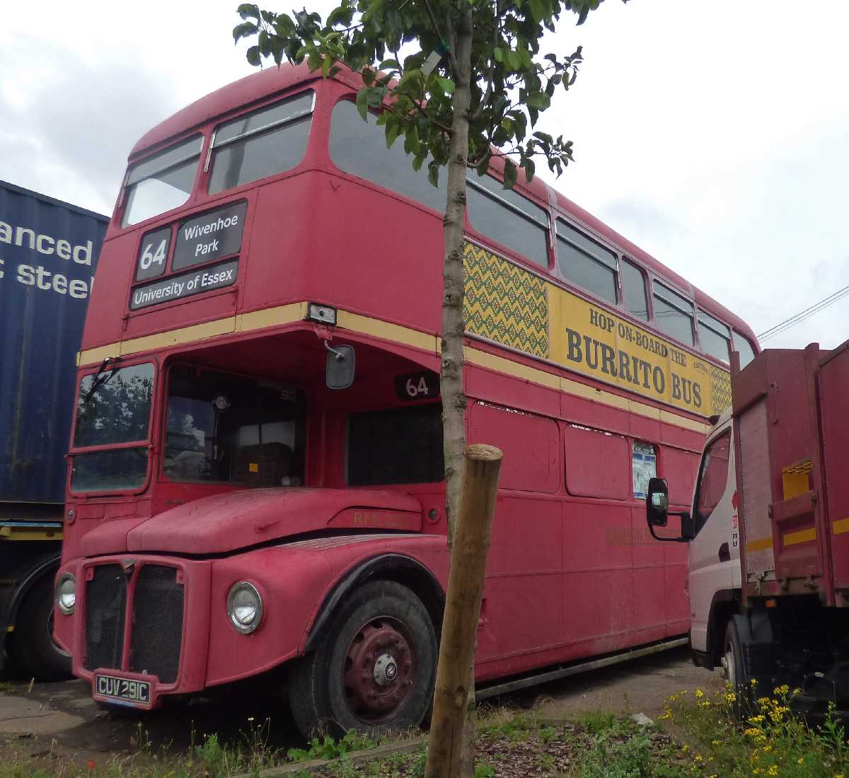 Vintage red London Transport Routemaster spotted in Highgate, Birmingham