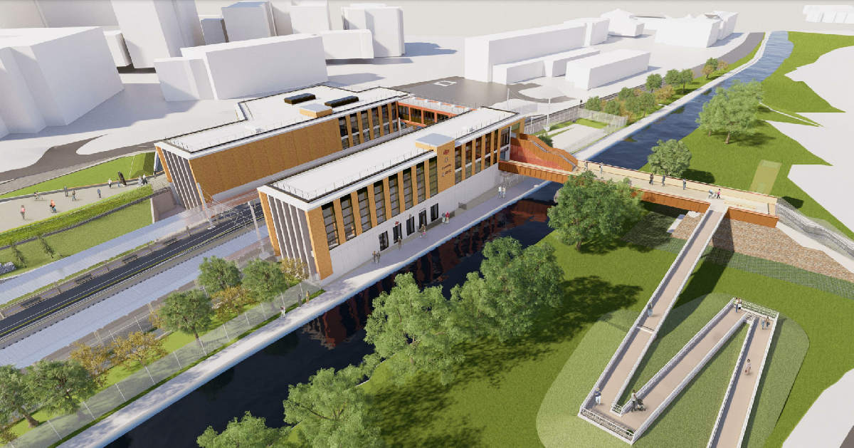 University Station artists impression