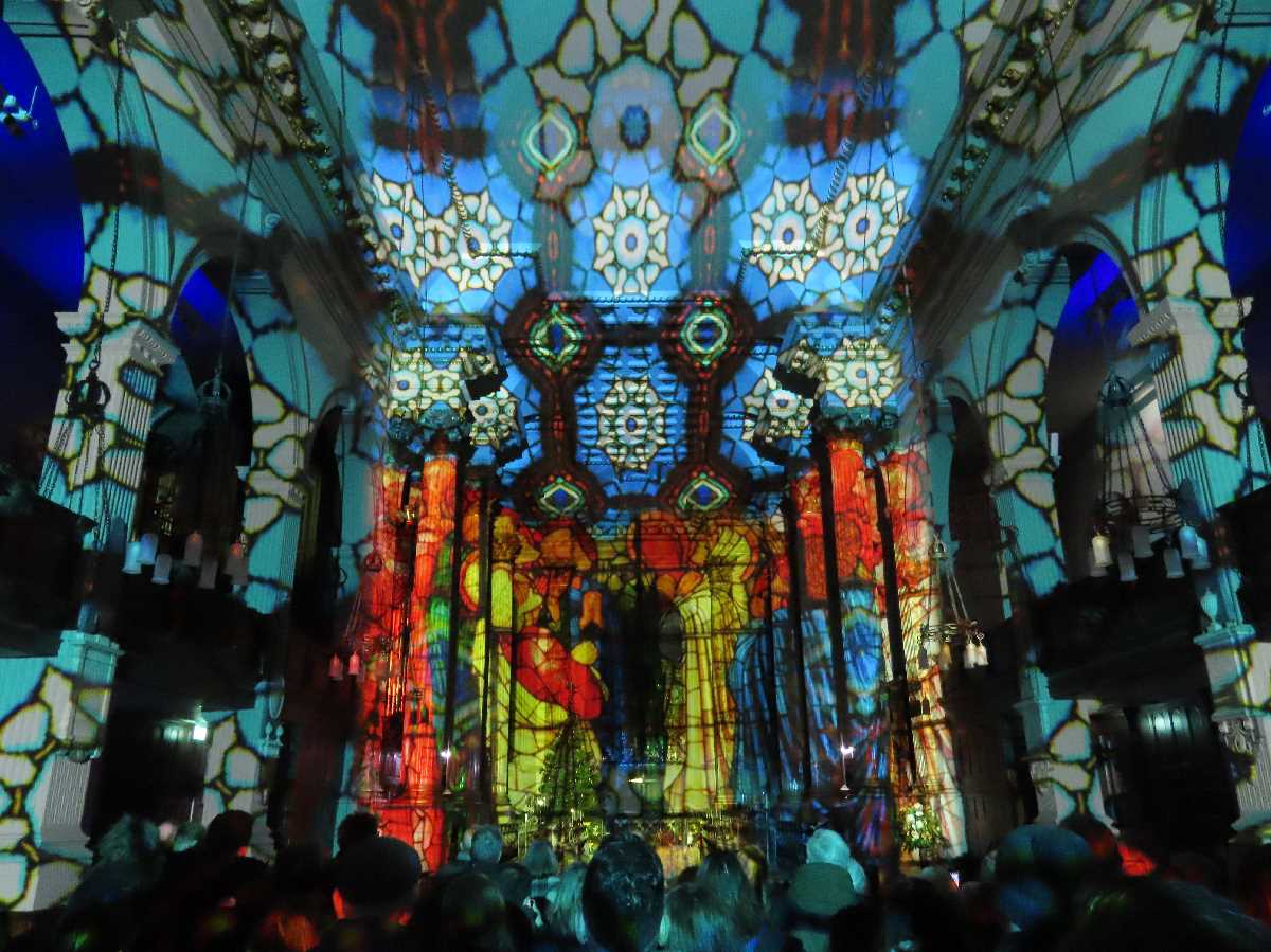 Divine Beauty at Night