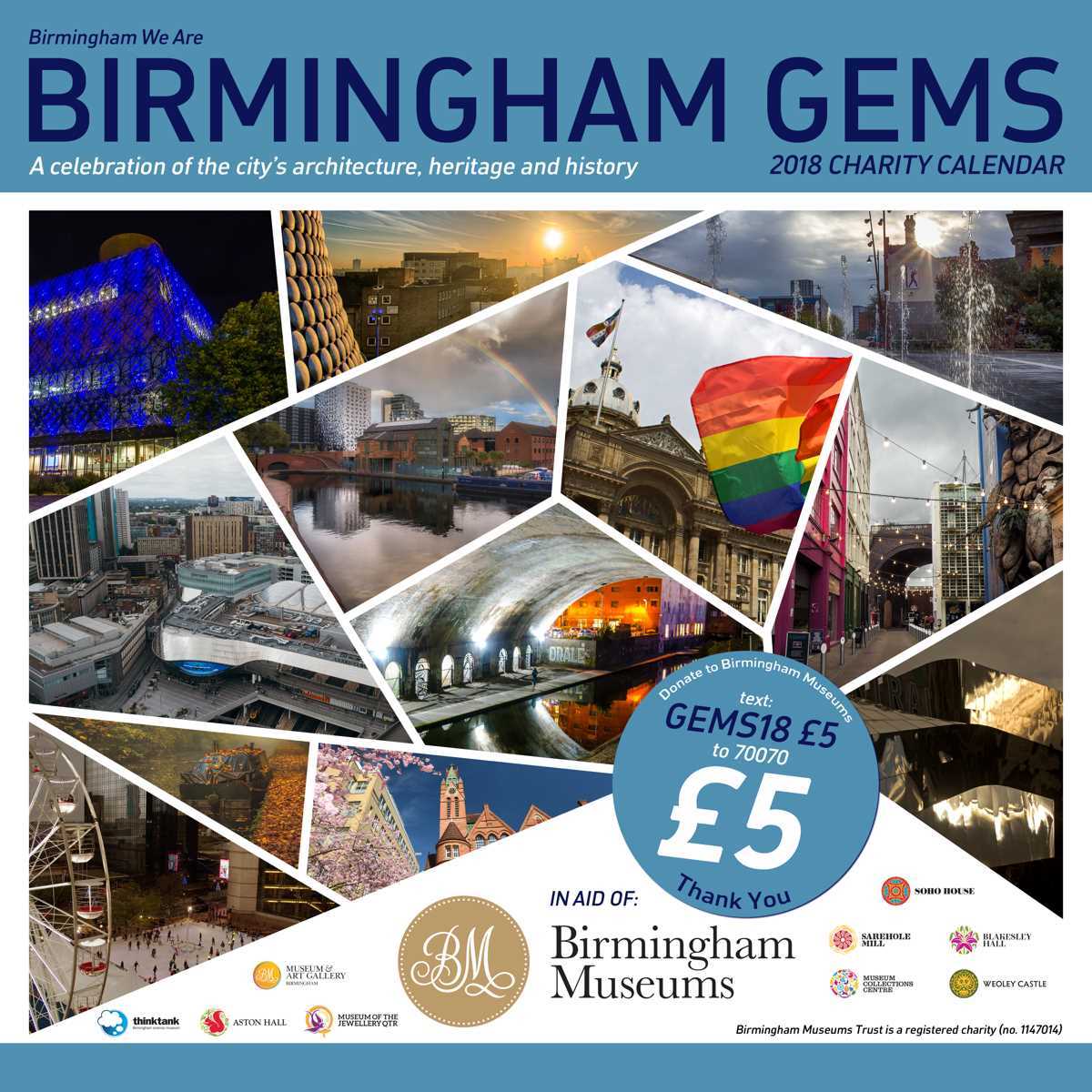 Birmingham Gems calendar for 2018 - it`s arrived!