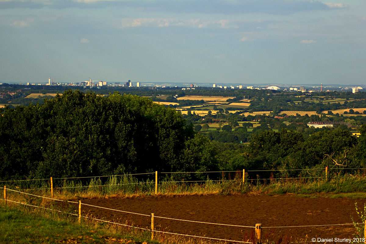 The City from Clent Hills