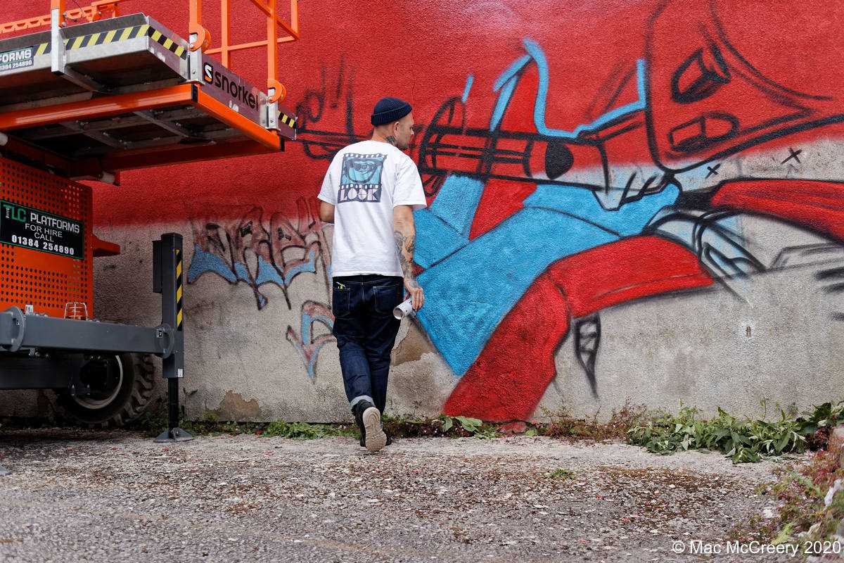 Covid-19 Mural Production with Gent48 - 26th May 2020