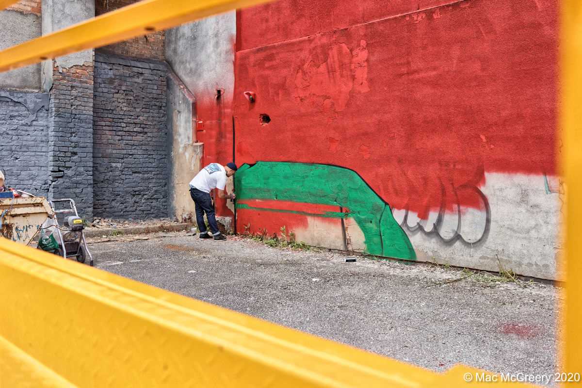 Covid-19 Mural Production with Gent48 - 26th May 2020