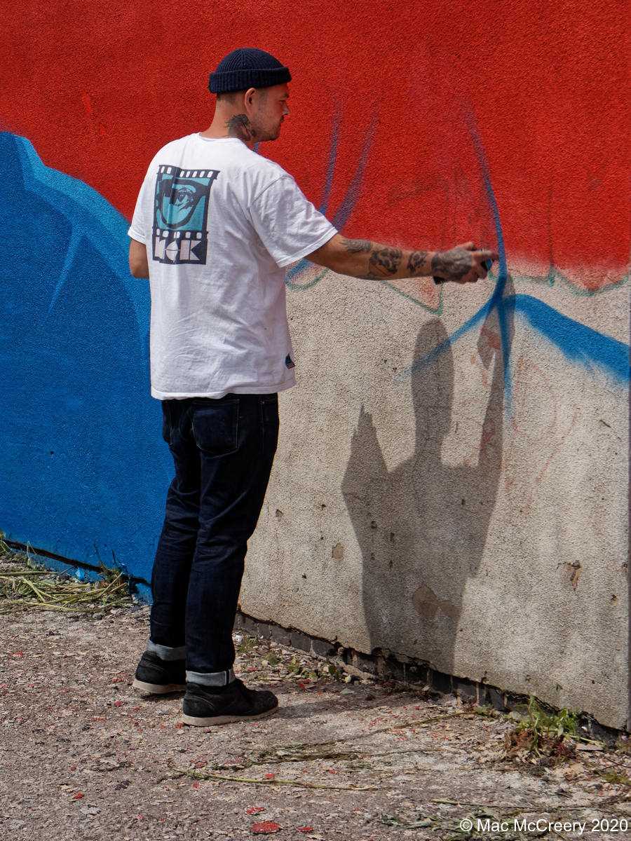 Covid-19 Mural Production with Gent48 - 26th May 2020