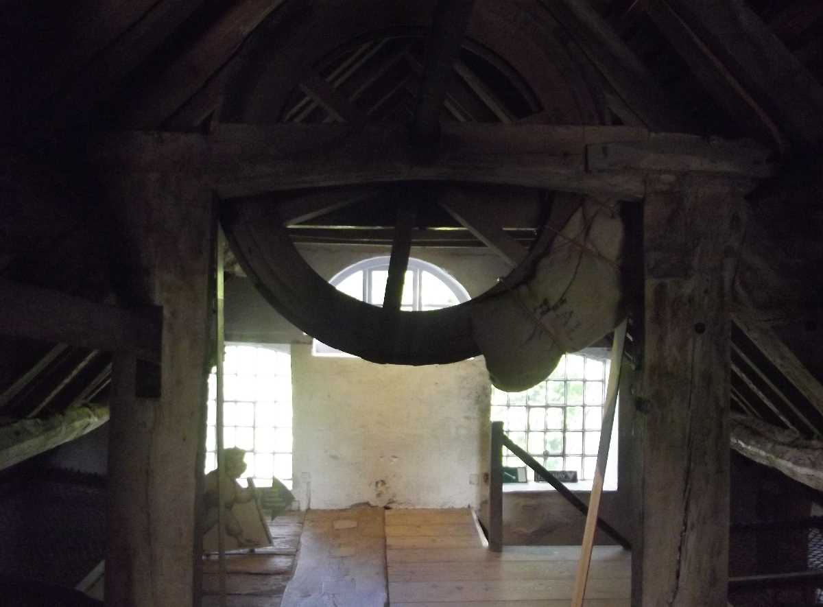 Tour of Sarehole Mill during the Open Day in October 2013
