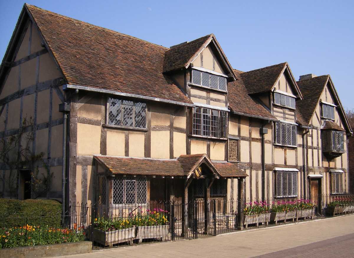 The houses of the Shakespeare Birthplace Trust around Stratford-on-Avon, Warwickshire