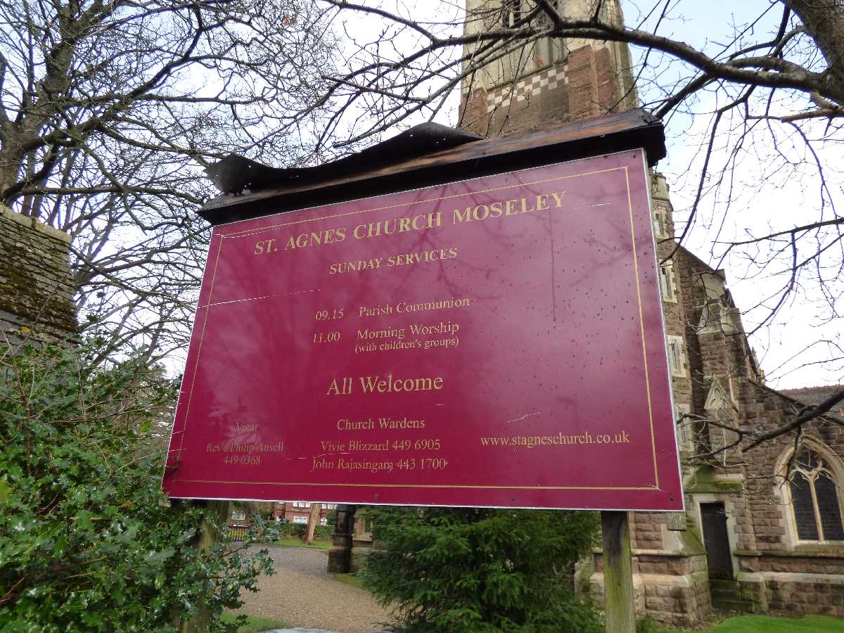 St Agnes Church, Moseley