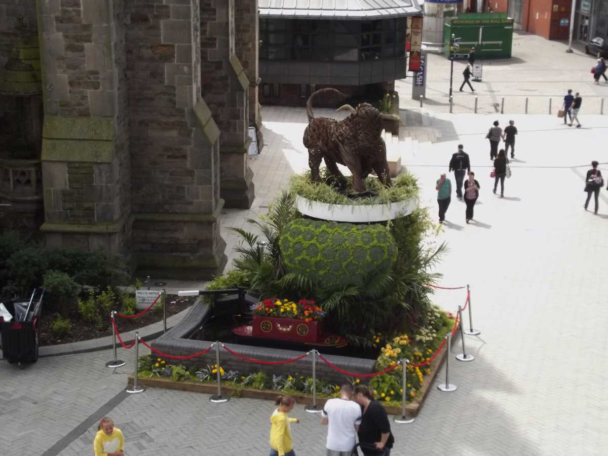 The Floral Trail, The Big Hoot & Sleuth at St Martin's Square