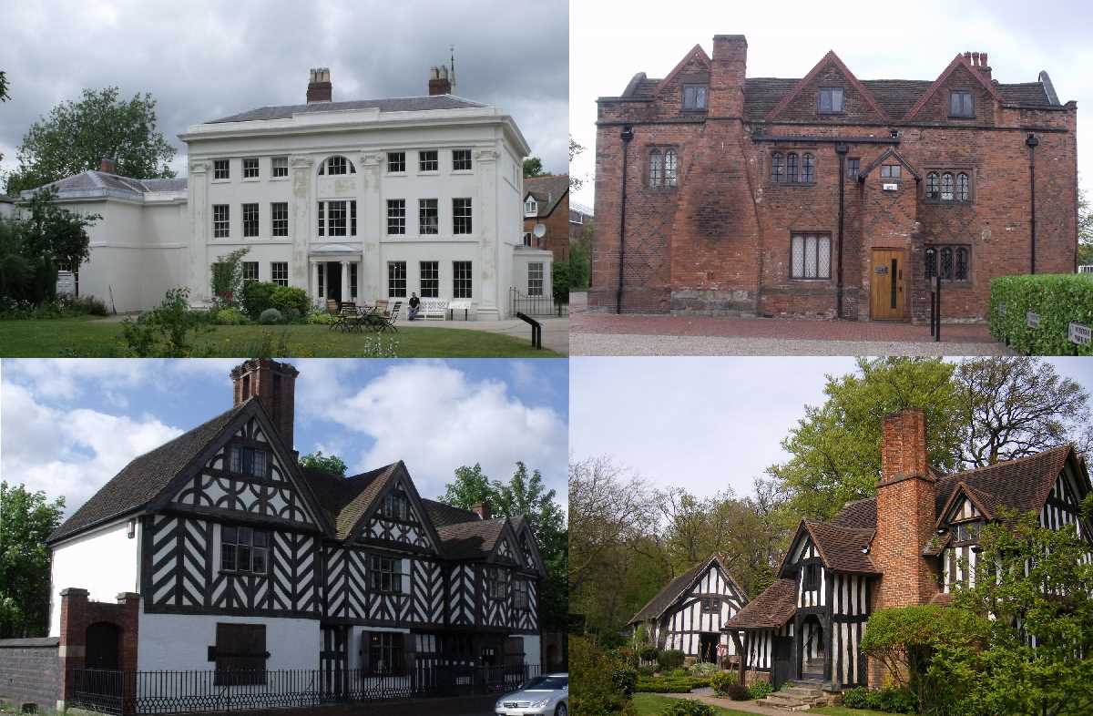 A selection of Birmingham's great Manor Houses - more 'Did you know' facts from Elliott!