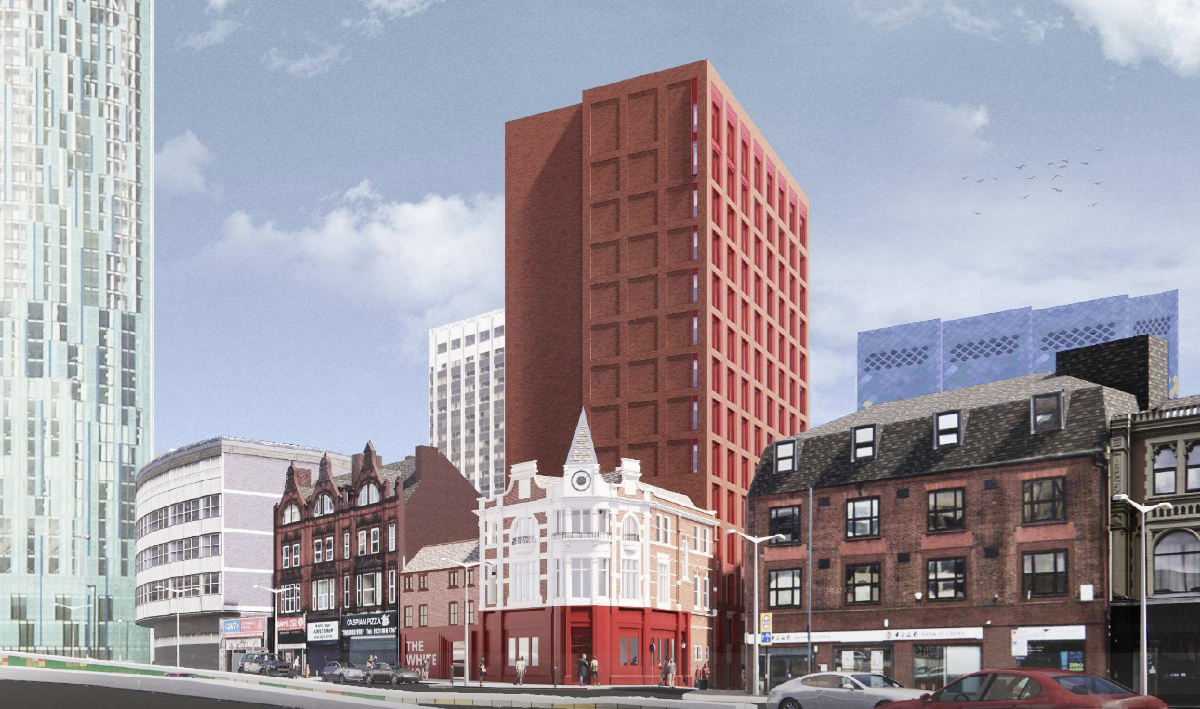 The White Lion: 14-storey PBSA & a Retrofit to a Grade II building!