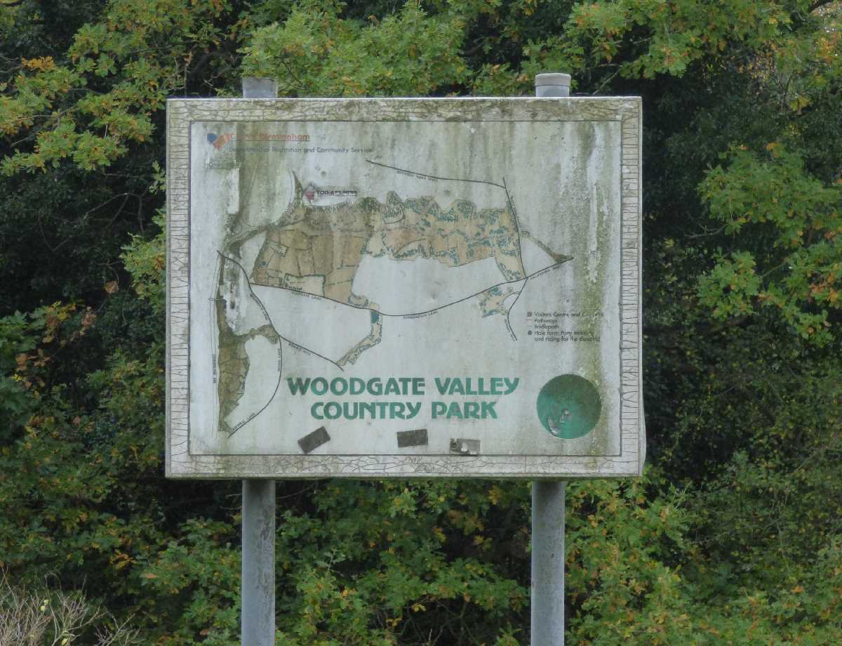 Woodgate Valley Country Park near Quinton