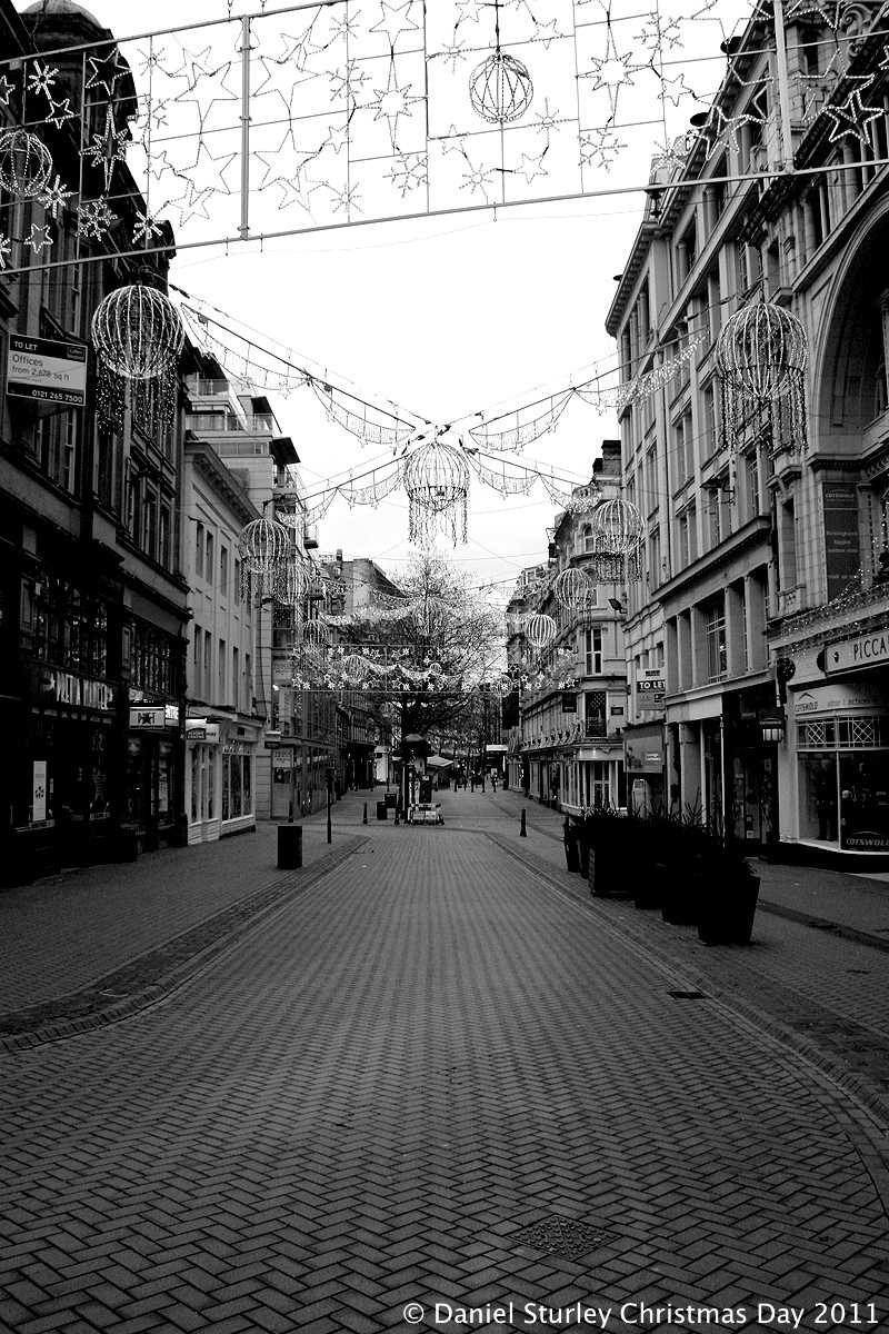 Christmas Day 2011 - Alone in the City Centre