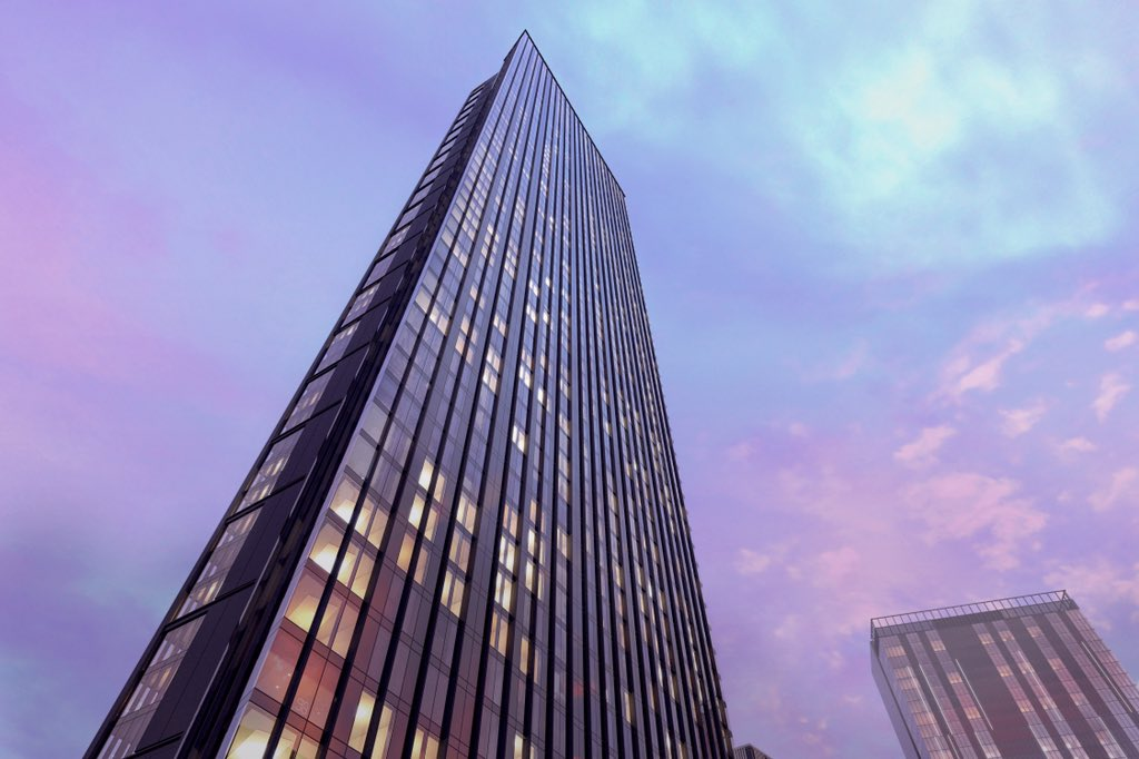 100 Broad Street - a new 61 storey addition planned for the Broad Street cluster