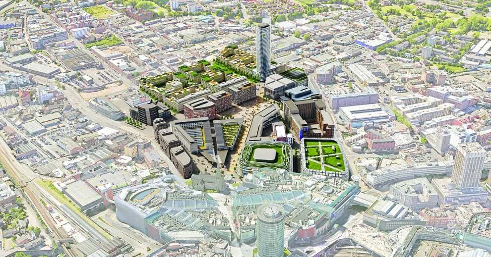Introducing Smithfield (previously home to the Wholesale Market), Birmingham, UK